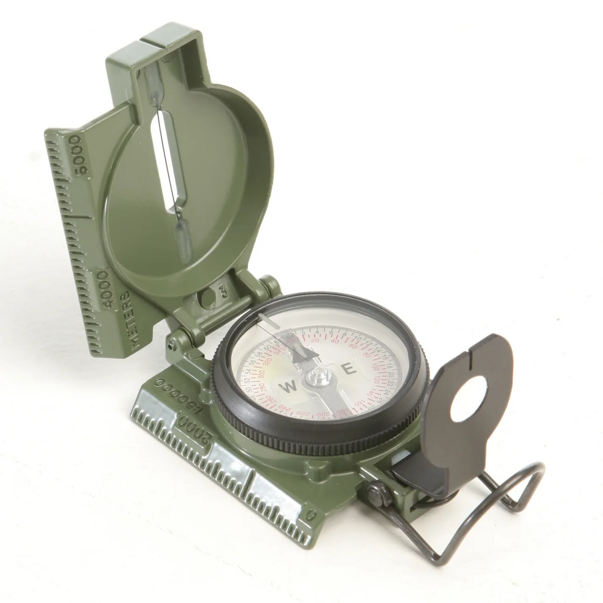 Phosphorescent Lensatic Compass 27 - Olive Drab